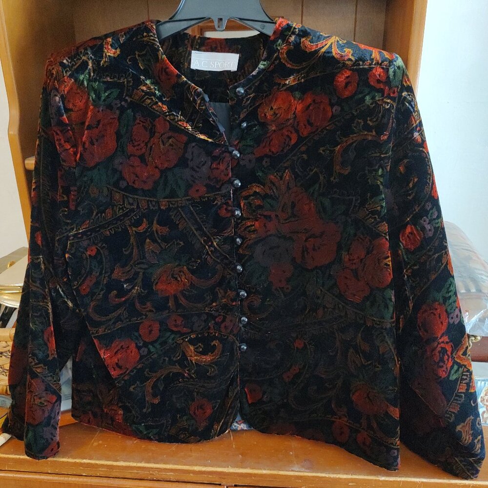 Vintage Ac sport button up blazer